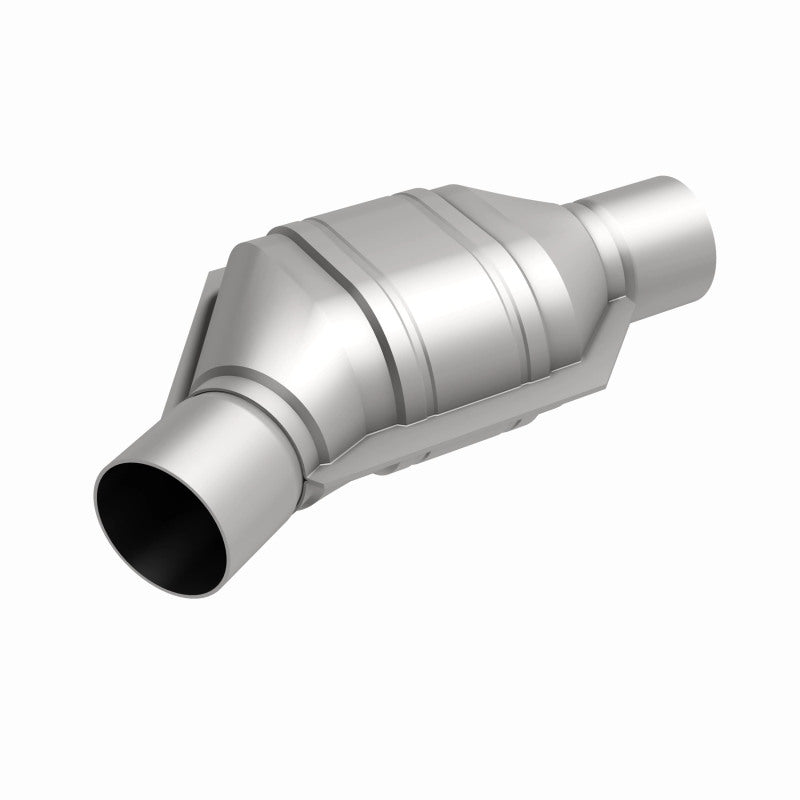 MagnaFlow Universal Catalytic Converter 2.25in Angled Inlet Front CA