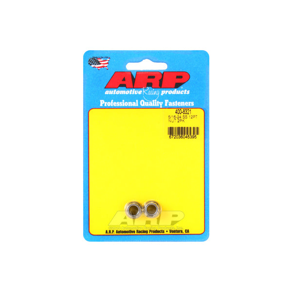 ARP 5/16 x 24 SS 12pt Nut Kit