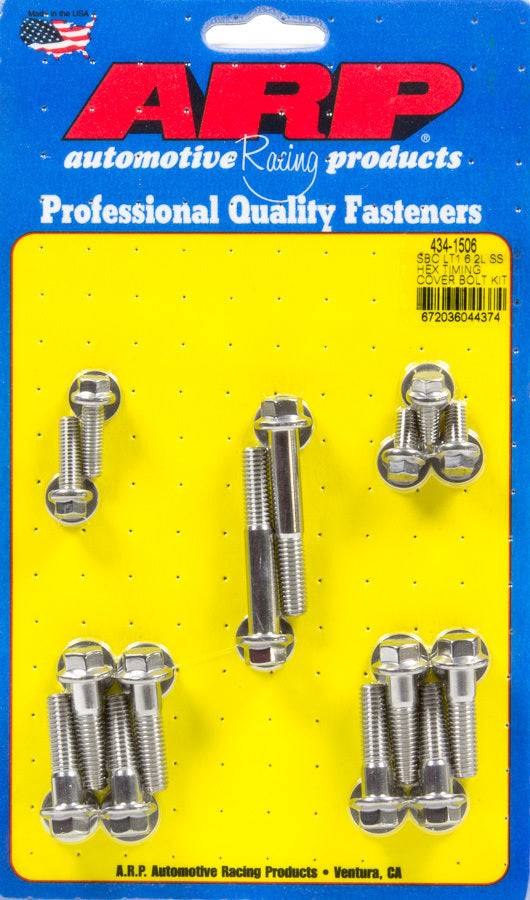 ARP LT1 6.2L SS Hex Timing Cover Bolt Kit