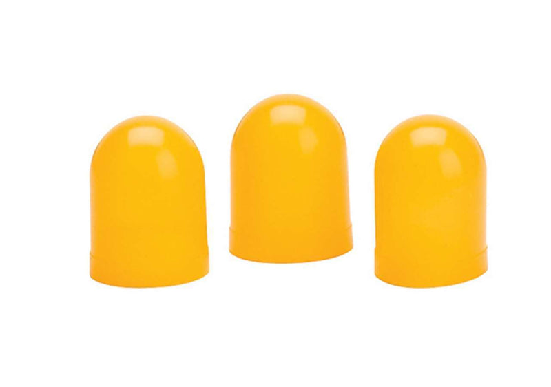 Autometer Light Bulb Boots - Yellow Quantity 3
