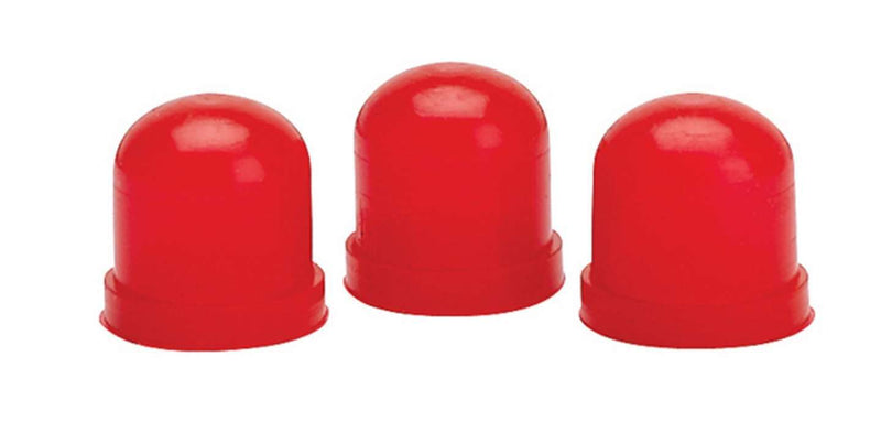 Autometer Red Light Bulb Boots Pack of 3