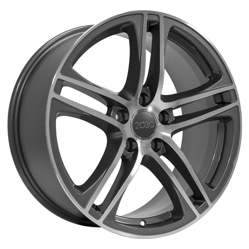 18" Replica Wheel AU07 Fits Audi A3 Rim 18x8 Machined Wheel