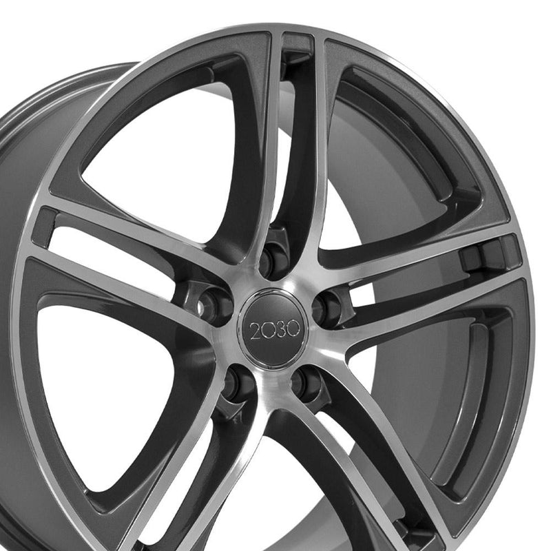 18" Replica Wheel AU07 Fits Audi A3 Rim 18x8 Machined Wheel