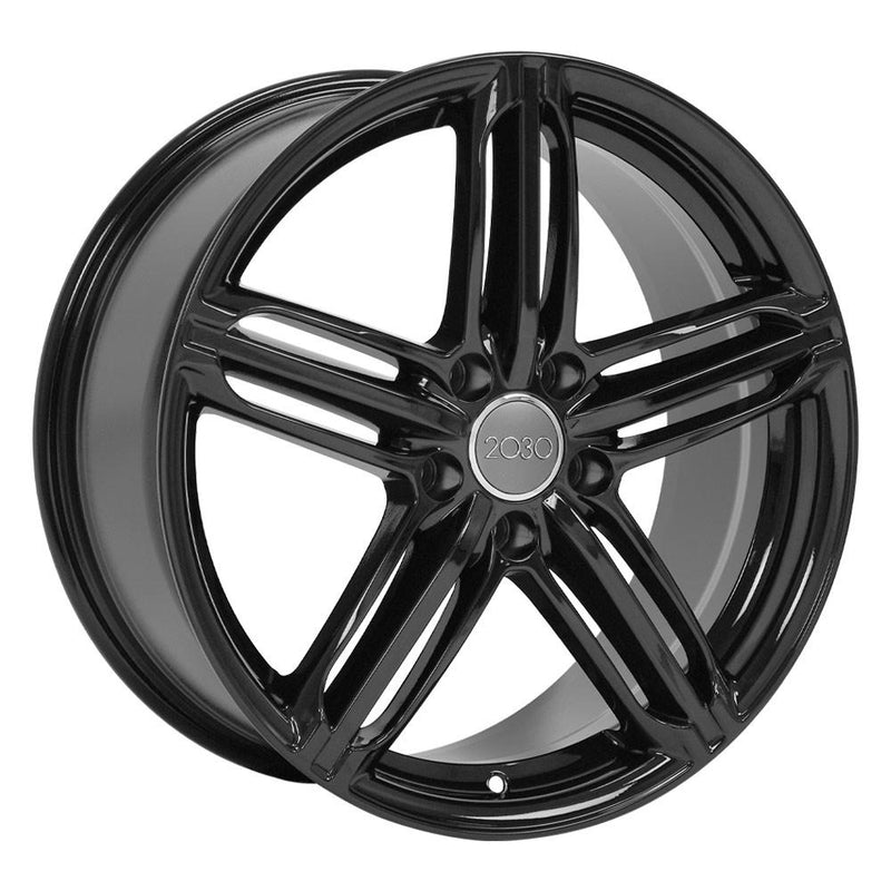 18" Replica Wheel AU12 Fits Audi RS6 Rim 18x8 Black Wheel ET35