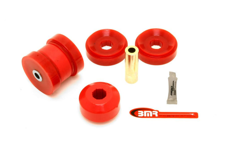 BMR 10-15 5th Gen Camaro Front Radius Rod Bushing Kit - Red