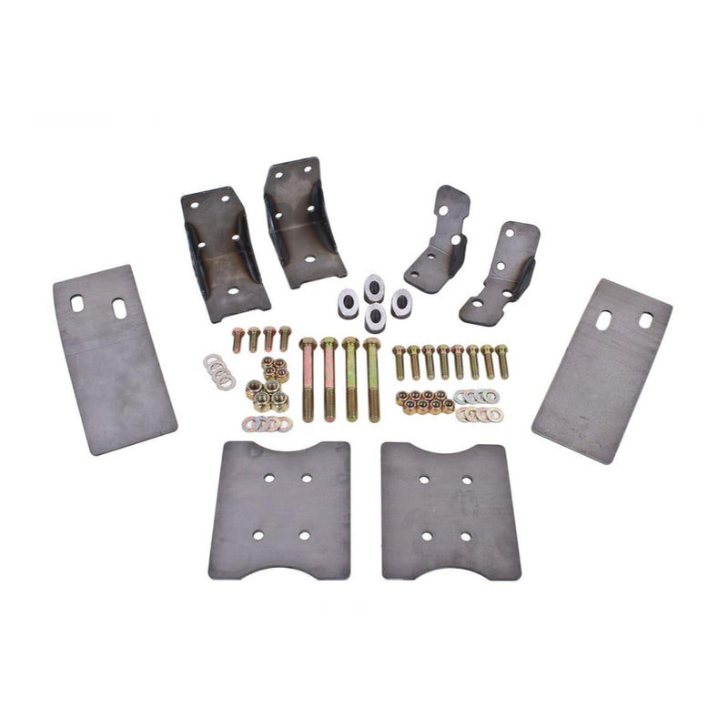 BMR 79-04 Fox Mustang Torque Box Reinforcement Plate Kit (TBR002 And TBR003) - Natural