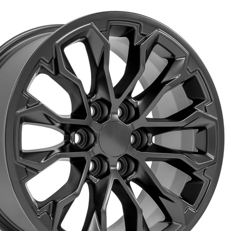 17" Replica Wheel fits Chevrolet Colorado ZR2 - CV54 Satin Black 17x8