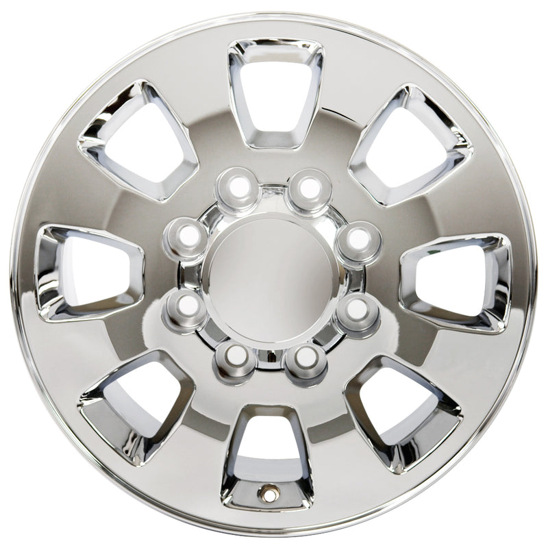 18" Replica Wheel CV75A Fits GMC Sierra Rim 18x8 Chrome Wheel