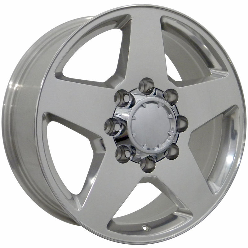 20" Replica Wheel CV91A 8 Lug Fits Chevrolet Rim 20x8.5 Polished Wheel
