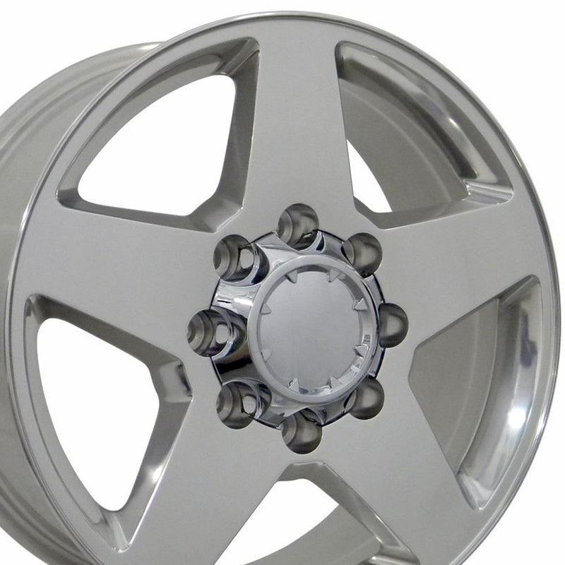 20" Replica Wheel fits Chevy Silverado - CV91B Polished 20x8.5