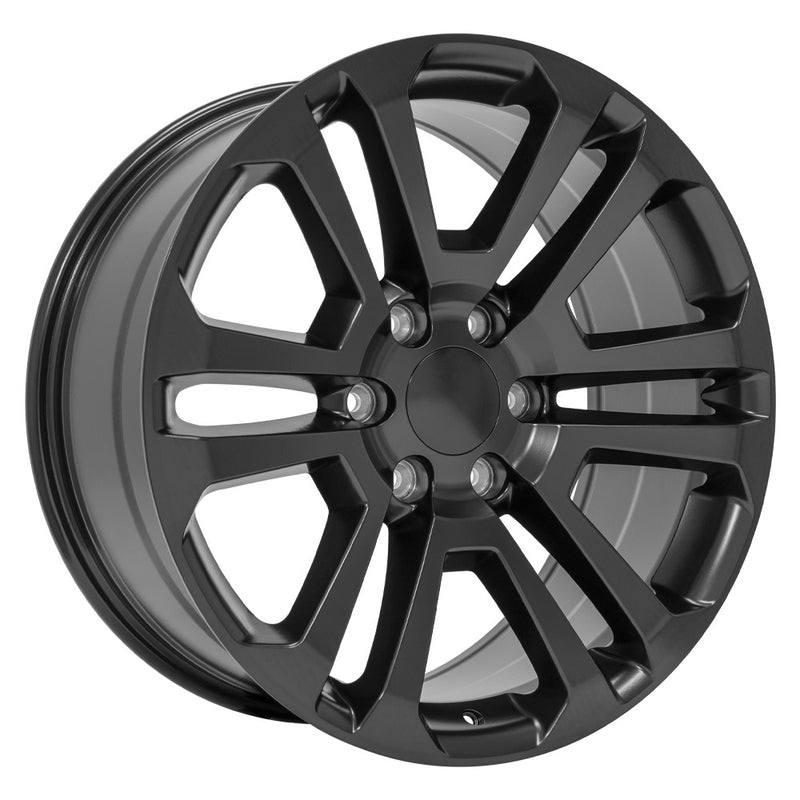 20" Replica Wheel CV99 Fits GMC Sierra Rim 20x9 Satin Wheel