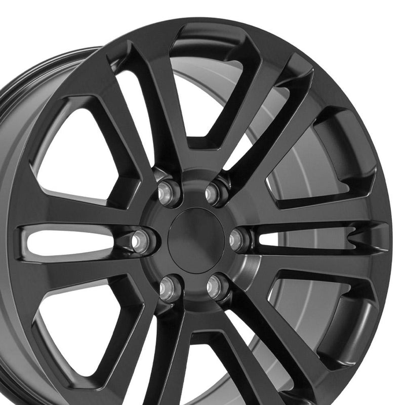 20" Replica Wheel CV99 Fits GMC Sierra Rim 20x9 Satin Wheel
