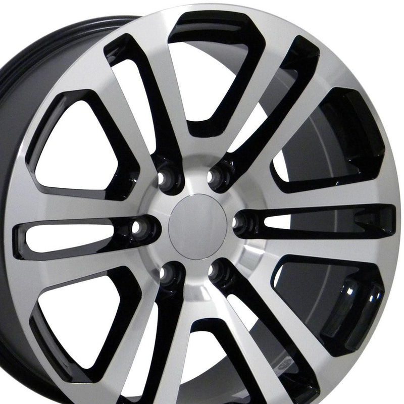 20" Replica Wheel CV99 Fits GMC Sierra Rim 20x9 Machined Wheel