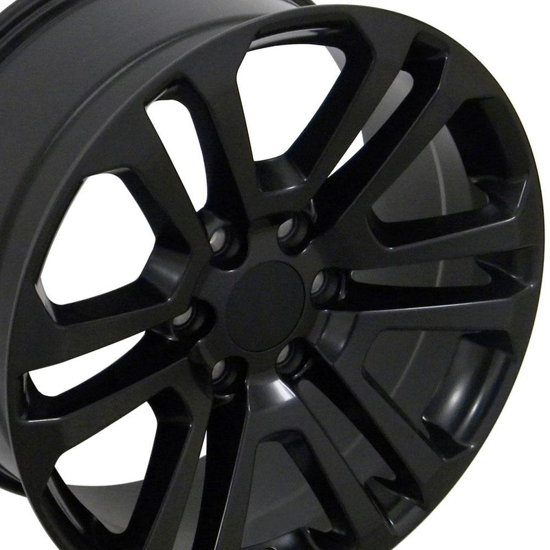 22" Replica Wheel CV99 Fits GMC Sierra Rim 22x9 Satin Wheel