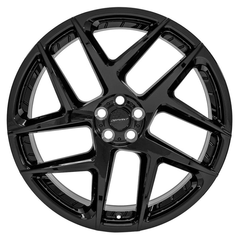 Defiant Wheel DF05 Gloss Black 22x10 5x108mm fits Land Rover Range Rover