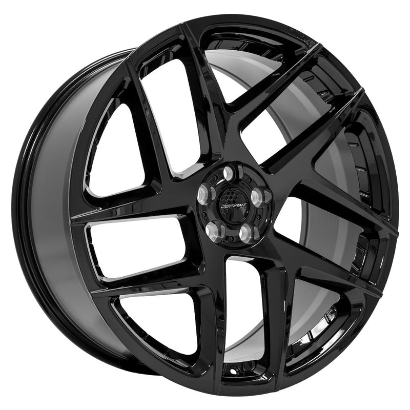 Defiant Wheel DF05 Gloss Black 22x10 5x108mm fits Land Rover Range Rover