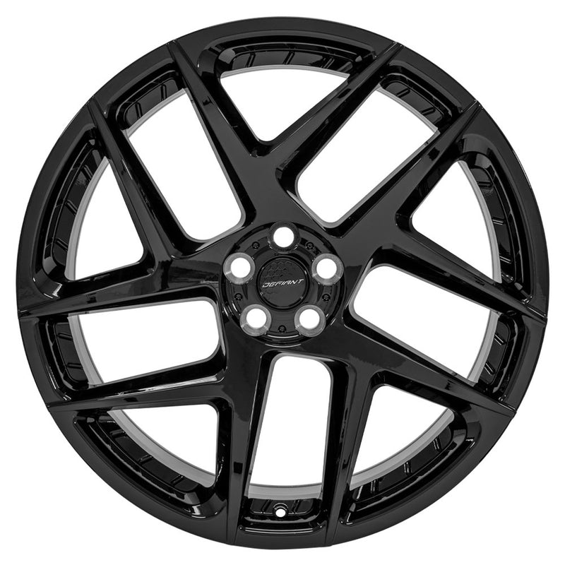 Defiant Wheel DF05 Gloss Black 22x10 5x120mm fits Land Rover Range Rover