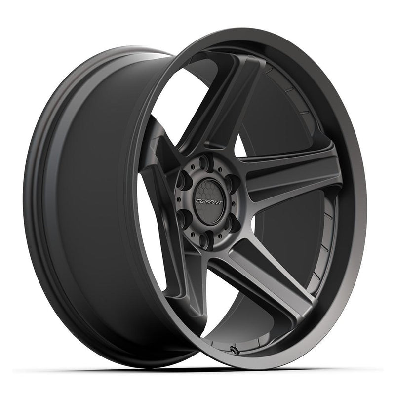 Defiant Wheel DF07 Satin Black 20x10.5 5x115mm fits Dodge Charger Challenger SRT Hellcat