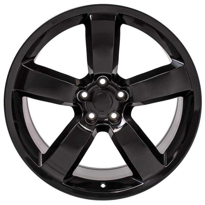20" Replica Wheel DG04 Fits Dodge Charger SRT Rim 20x9 Black Wheel