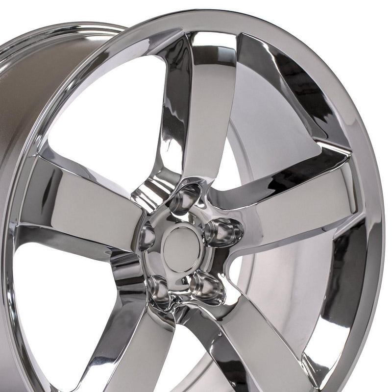 20" Replica Wheel DG04 Fits Dodge Charger SRT Rim 20x9 Chrome Wheel