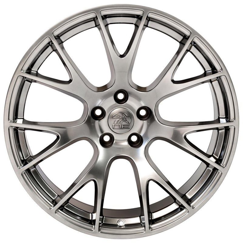 20" Replica Wheel DG15 Fits Dodge Hellcat Rim 20x10 Hyper Wheel