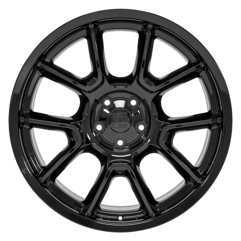 22" Replica Wheel fits Ram 1500 - DG21 Black 22x9.5