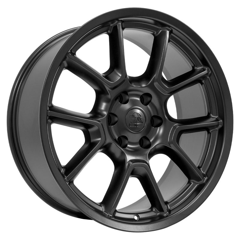 22" Replica Wheel fits Ram 1500 - DG21 Gloss Black 22x9.5