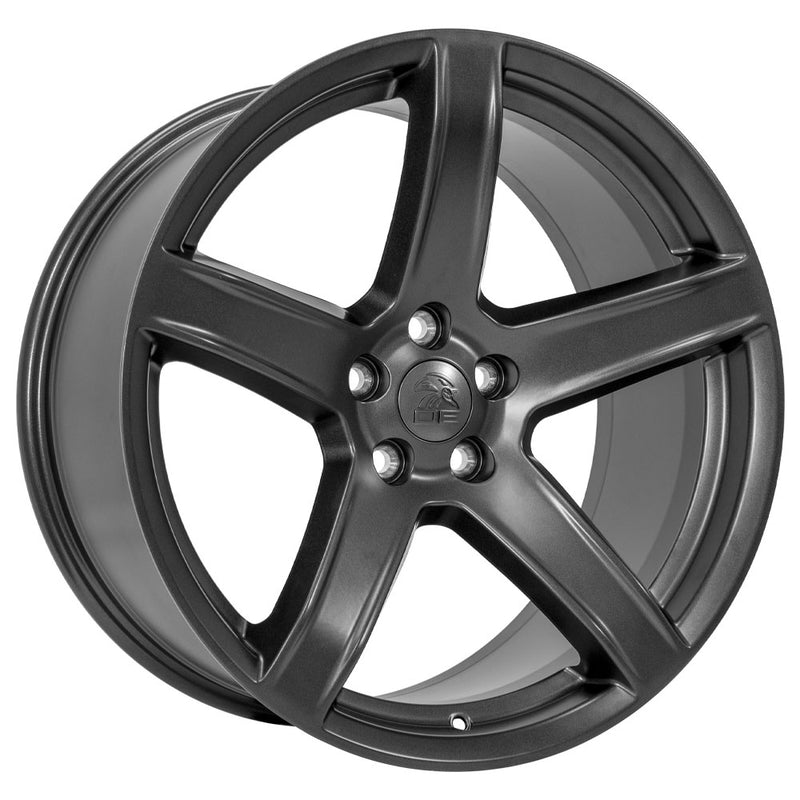 20" Replica Wheel fits Dodge Challenger - DG22 Satin Gunmetal 20x9.5