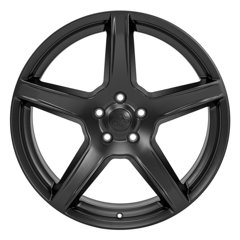22" Replica Wheel fits Jeep Grand Cherokee - DG22 Satin Black 22x9.5