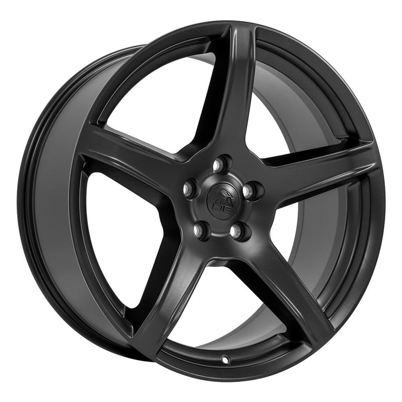 22" Replica Wheel fits Jeep Grand Cherokee - DG22 Satin Black 22x9.5