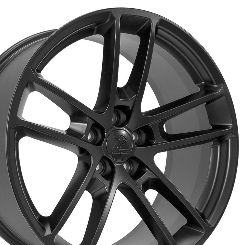 20" Replica Wheel fits Dodge Challenger - DG23 Satin Black 20x9
