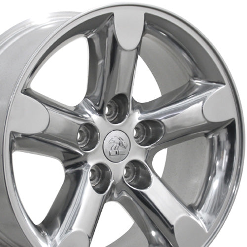 20" Replica Wheel DG56 Fits Dodge RAM Rim 20x9 Polished Wheel
