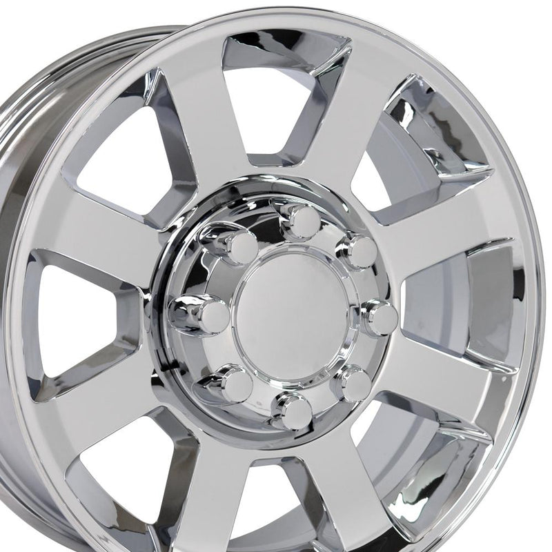 20" Replica Wheel FR78 Fits Ford Super Duty Rim 20x8 Chrome Wheel