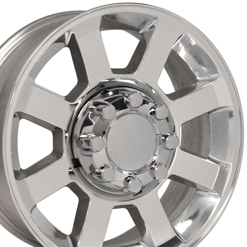 20" Replica Wheel FR78 Fits Ford Super Duty Rim 20x8 Polished Wheel
