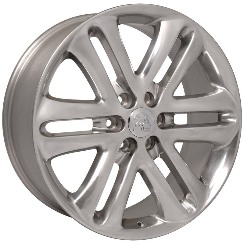 22" Replica Wheel fits Ford F150 - FR76 Polished 22x9