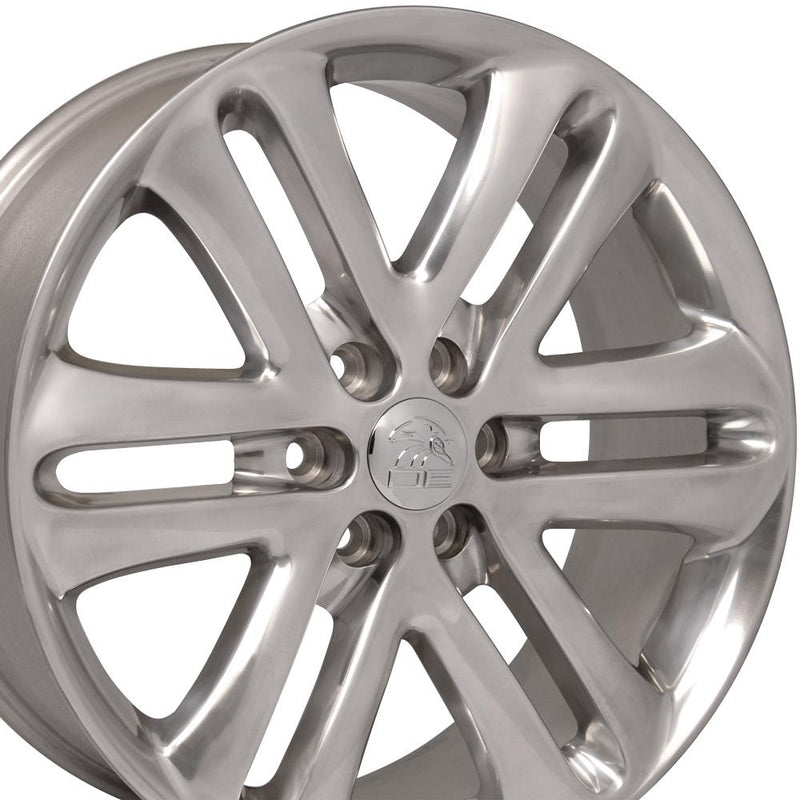 22" Replica Wheel fits Ford F150 - FR76 Polished 22x9