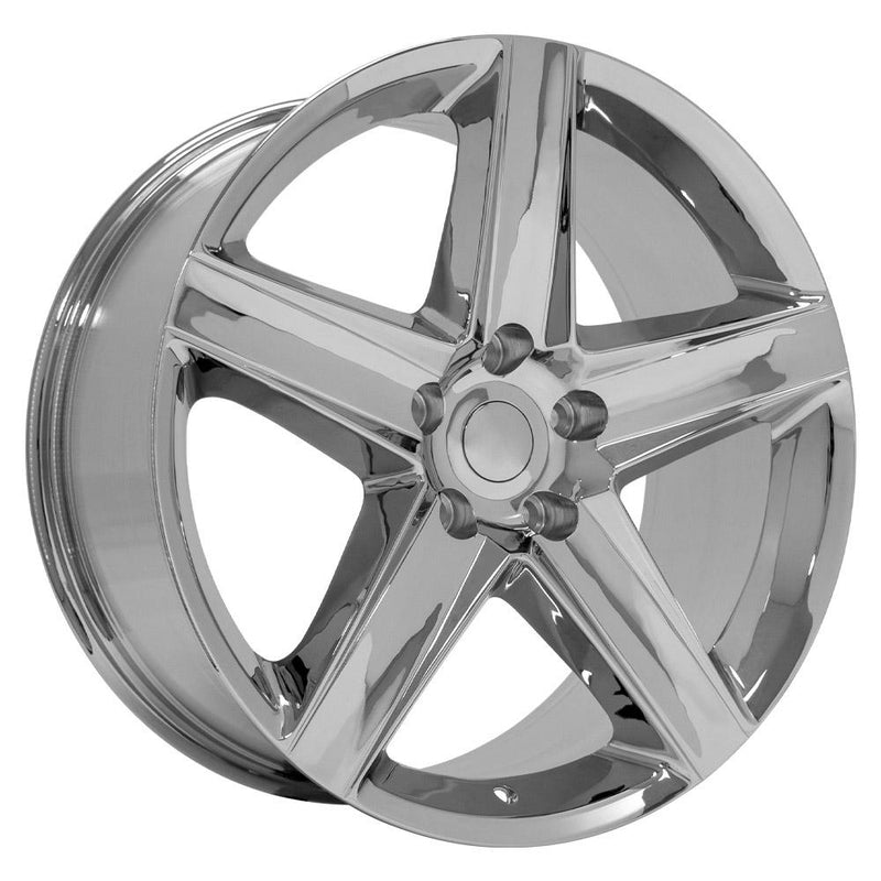 20" Replica Wheel JP06 Fits Jeep Grand Cherokee Rim 20x9 Chrome Wheel