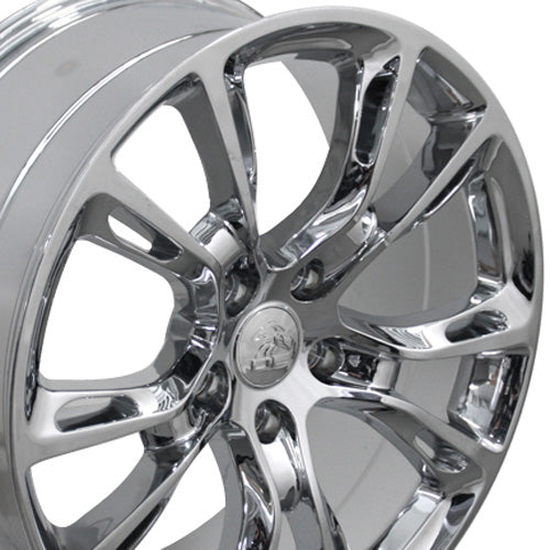 20" Replica Wheel JP16 Fits Jeep Grand Cherokee Rim 20x8.5 Chrome Wheel