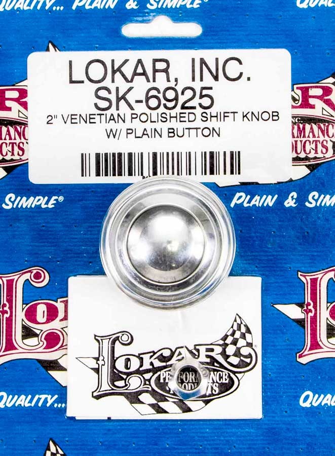 2in Shift Knob Venetian Polished w/Button