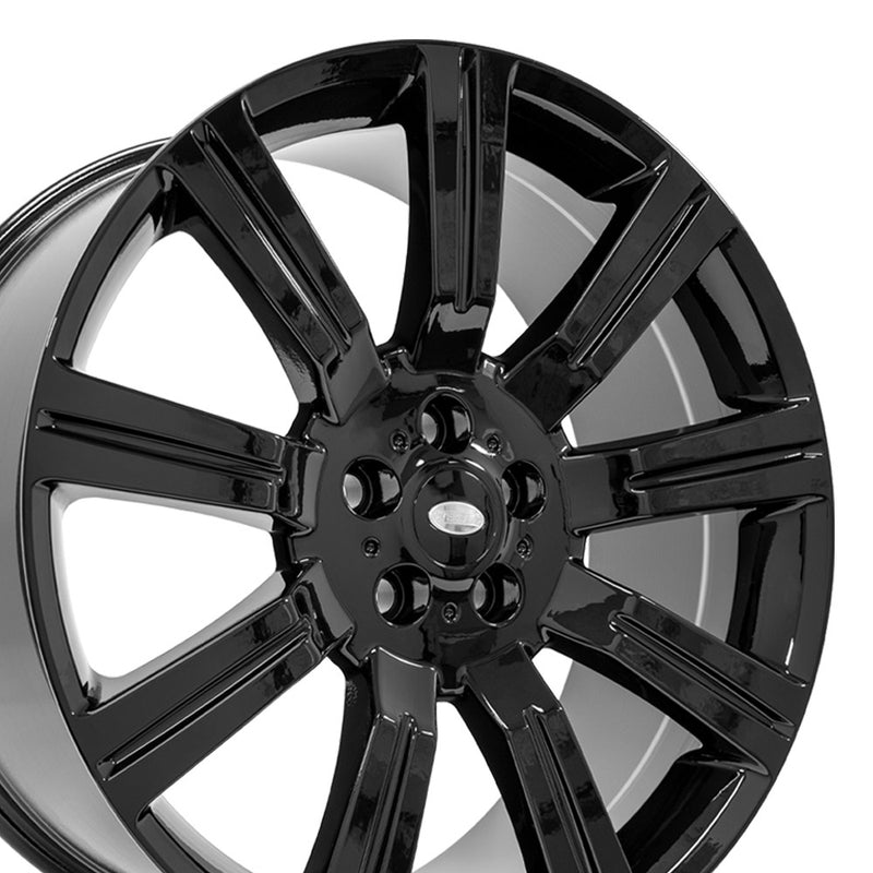 22" Replica Wheel fits Land Rover Range Rover - LR01 Black 22x10