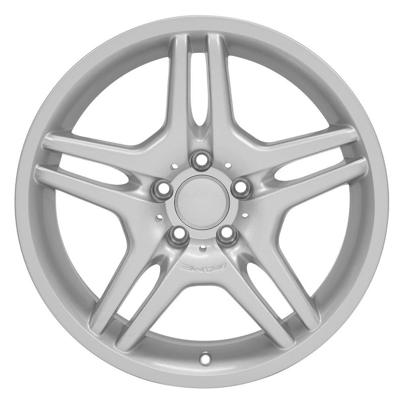 18" Replica Wheel MB02 Fits Mercedes Benz C Class Rim 18x8 Silver Wheel