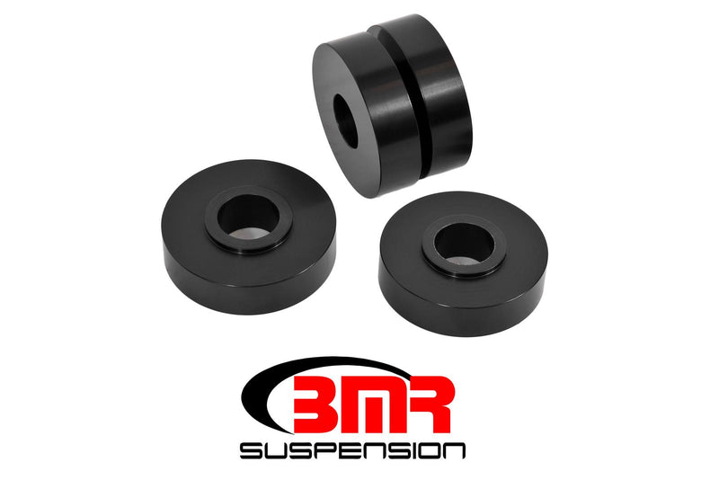 BMR 93-02 F-Body Motor Mount Solid Bushing Upgrade Kit - Black Anodized