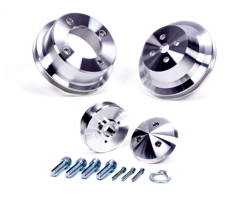 302-351 Ford 3pc Pulley Set