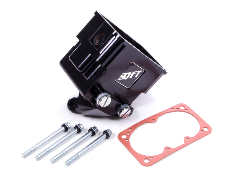 Billet Fuel Bowl w/Dual Needle & Seat - Black