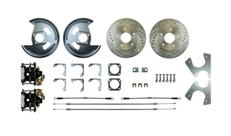 Rear Disc Brake Conversi on Kit w/Parking Brake