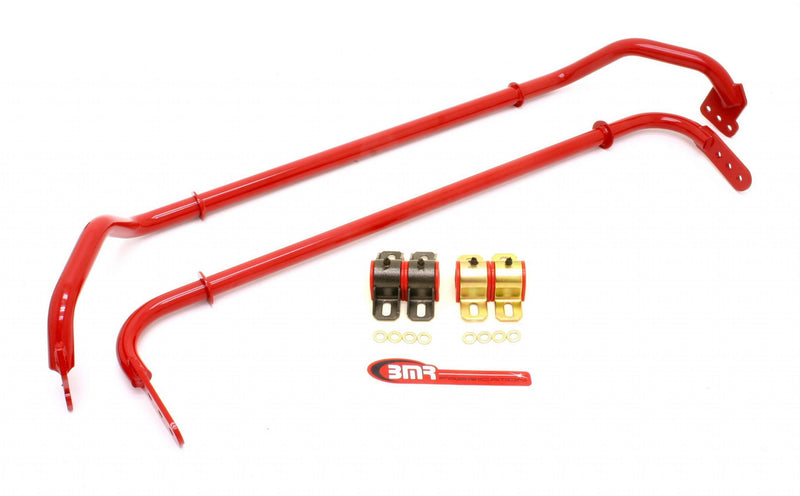 BMR 10-11 Chevrolet Camero  Front and Rear  Sway Bar Kit w/ Bushings - Black Hammertone