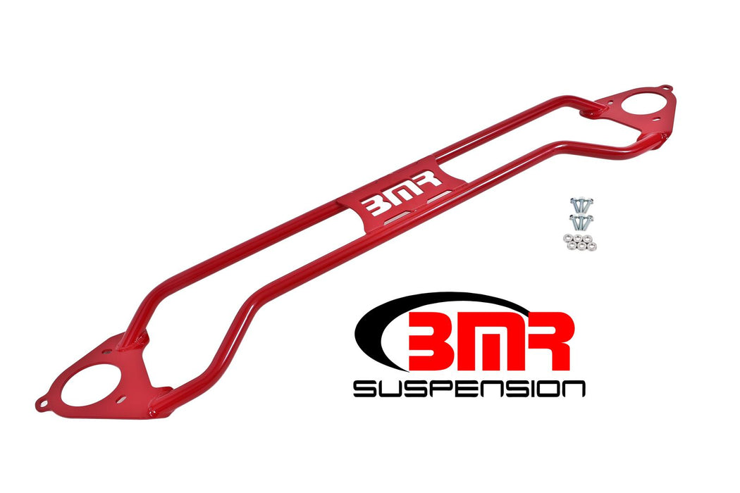 BMR 16-17 6th Gen Camaro Front Twin Tube Design Strut Tower Brace - Black Hammertone