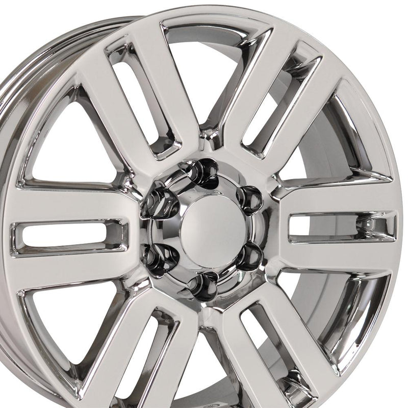 20" Replica Wheel TY10 Fits Toyota 4Runner Rim 20x7 Chrome Wheel