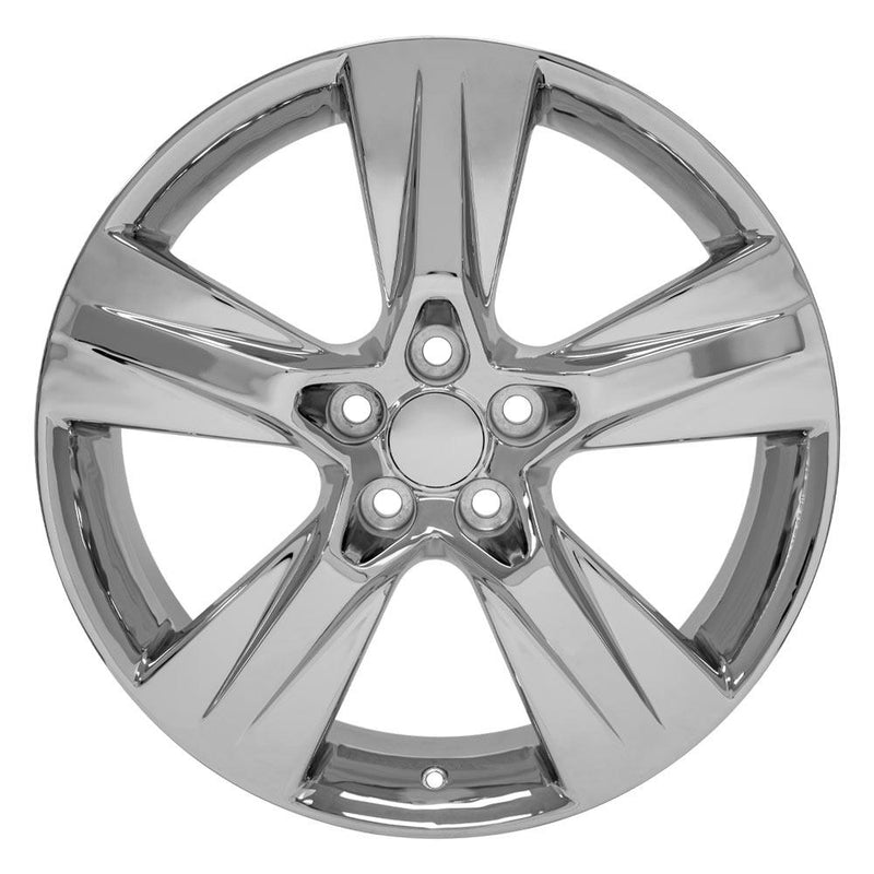 19" Replica Wheel TY14 Fits Toyota Highlander Rim 19x7.5 Chrome Wheel