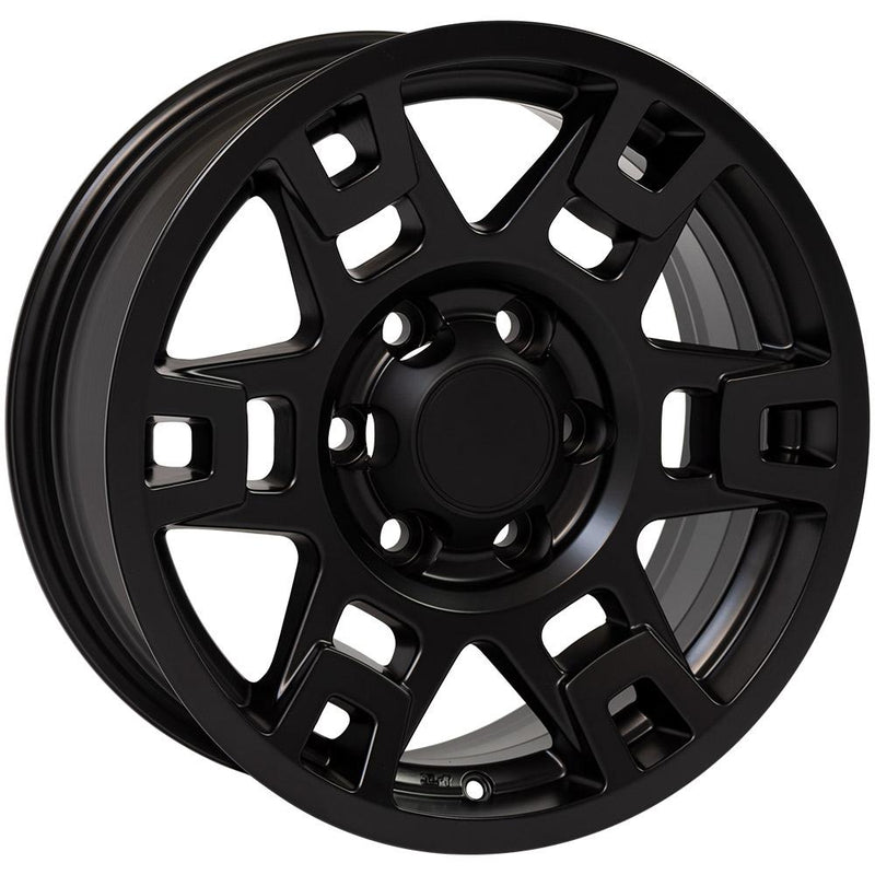 17" Replica Wheel TY16 Fits Toyota 4Runner Rim 17x7 Black Wheel